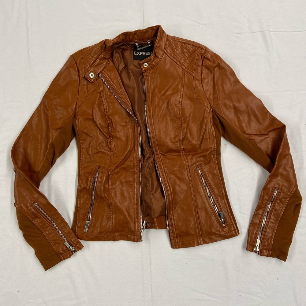 Leather jacket